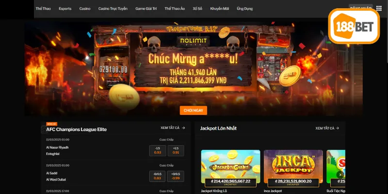 188bet | Web Cá Cược Yêu Thích Của Triệu Bet Thủ Mỗi Tháng 188bet